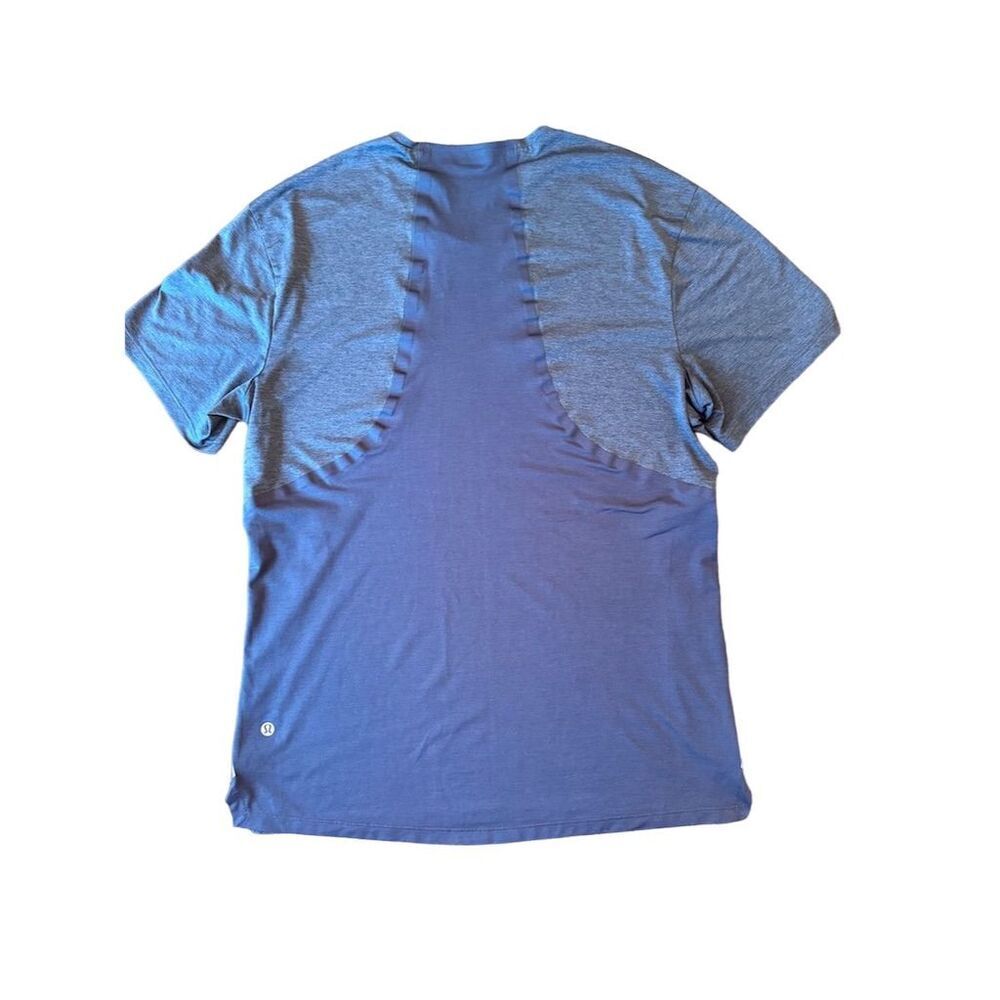 Lululemon Men's Short Sleeve Athletic T-Shirt Gray Size S - Picture 2 of 5
